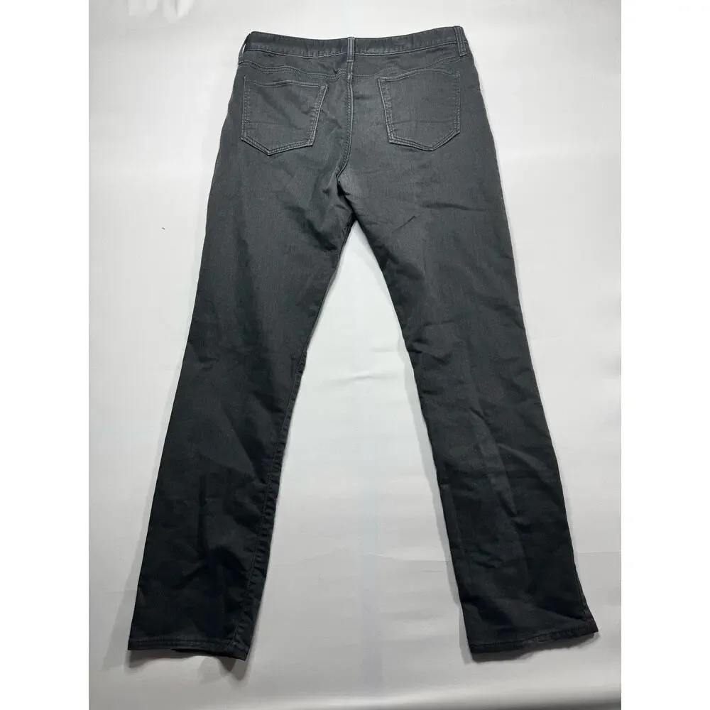 Banana Republic Men's Slim Fit Straight Leg Gray Travel Jeans‎ - Size 34x32*